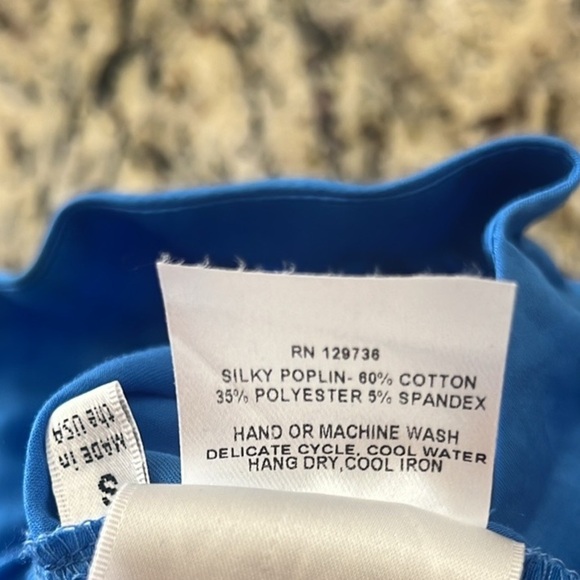 Finley, Luxury Clothier,Gorgeous Blue, Pull -Over, Pockets, Excellent Condition - Picture 3 of 11